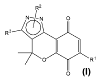 CROMENOPIRAZOLDIONAS COMO DERIVADOS CANNABINOIDES DE QUINONAS CON ACTIVIDAD ANTITUMORAL